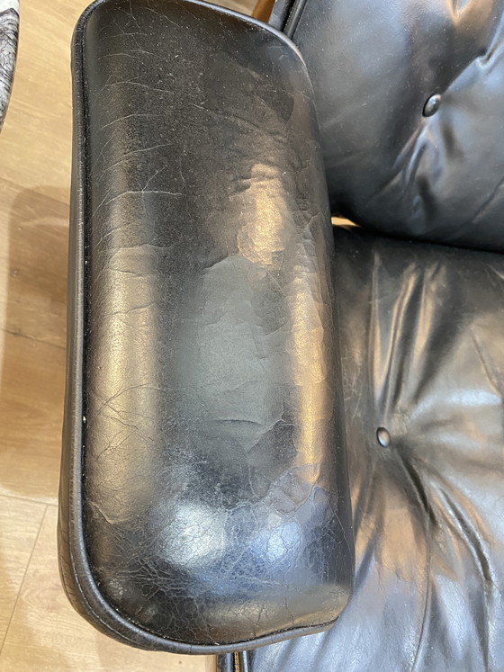 Image 1 of Paire de Lounge Chairs de Eames 