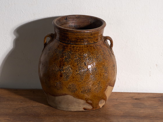 Vaso antico cinese in gres smaltato – Cina, circa 1900 – Vasi (photo 40 of 40)