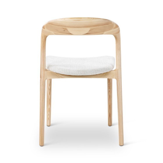 Image 1 of Natural wood chairs, 8 pieces