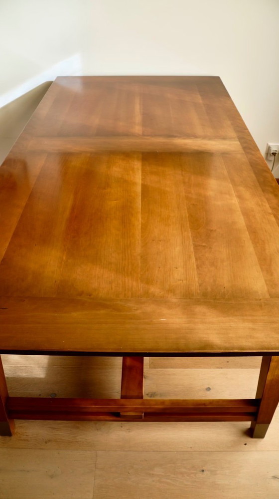 Image 1 of Eetkamer set met tafel en 4 fauteuils
