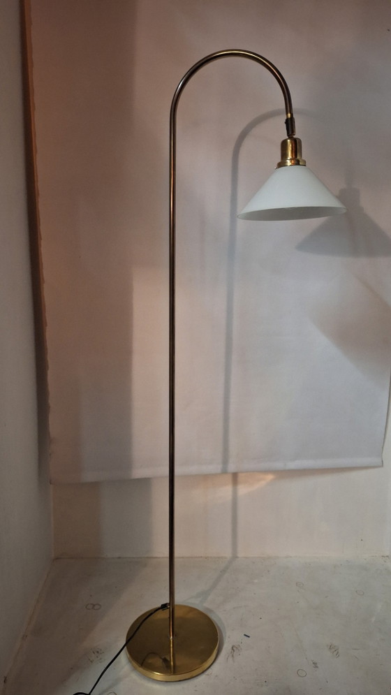 BÖRJE CLAES-Norlett Elit 70er – Stehleuchten, Glass, Brass (photo 3 of 9)