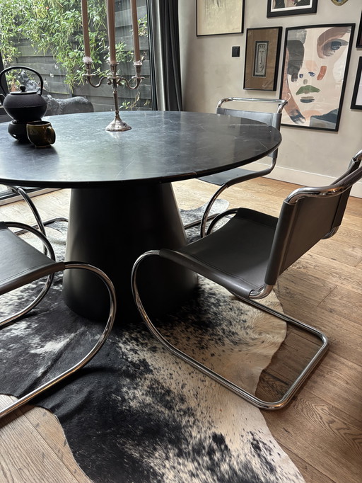 4er-Set Schlittenstühle