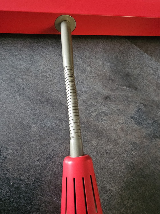 Image 1 of Ikea KVART, vintage rail with 3 flexible spotlights