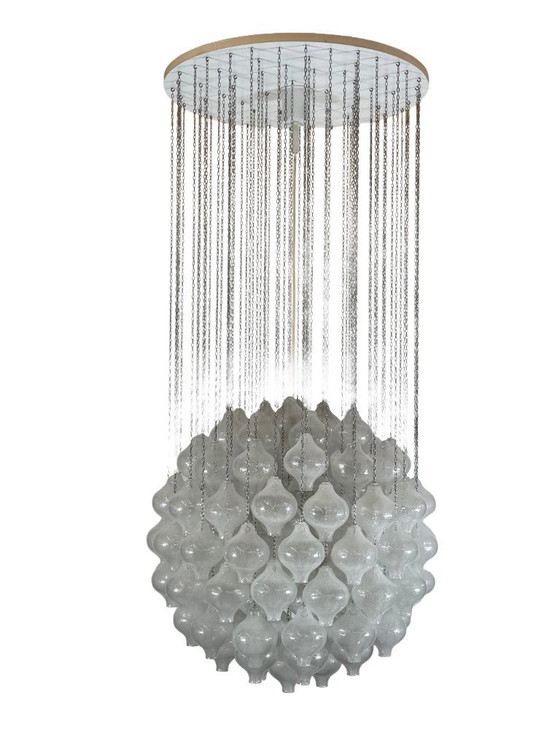 Image 1 of Lustre "Tulipan" des années 1960/70 par J.T. Kalmar pour Kalmar Autriche