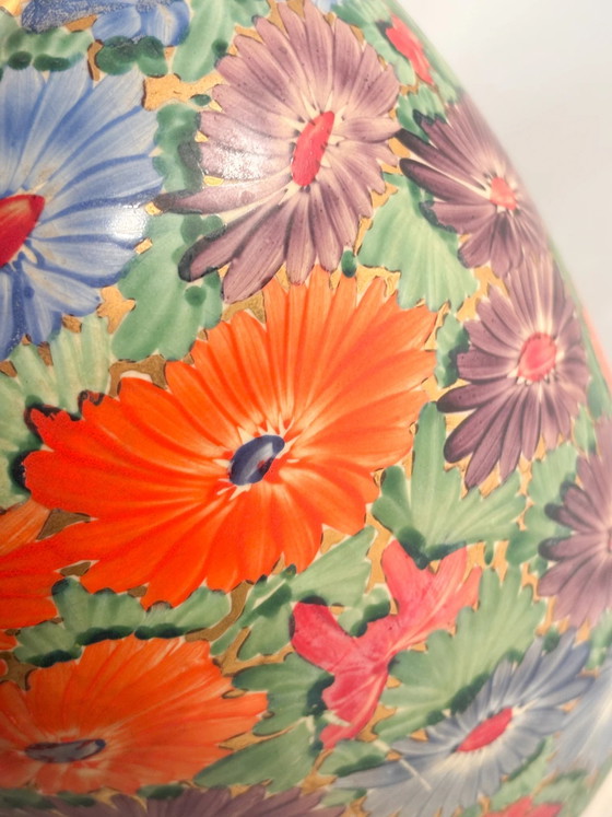 Art Deco Vase F.A.C.I. Ceramics Civita Castellana 1940s (photo 13 of 13)