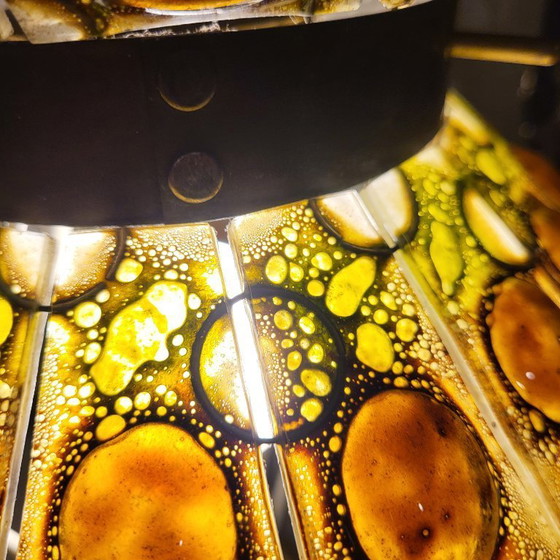 Image 1 of Table lamp by Felipe Derflingher, cloisonné glass, 1960