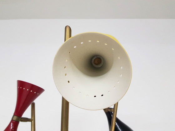 Image 1 of Midcentury "Triennale" Arredoluce Style Diabolo Floor Lamp, Italy, 1960s
