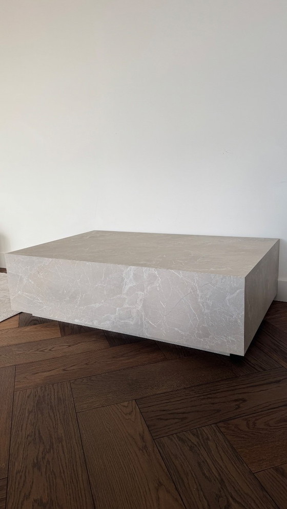 Image 1 of Westwing travertine effect coffee table