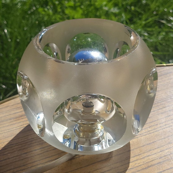 Image 1 of Lampe a Poser Glaçons à Facettes, Peill en Putzler, jaren 1960 en 70