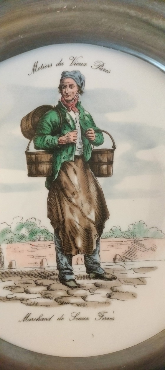 Image 1 of Juego de platos de porcelana Campos Elíseos París Francia