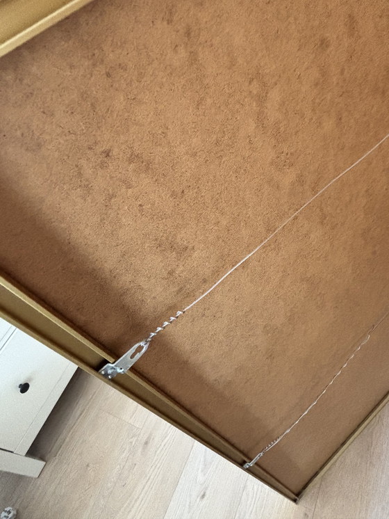 Image 1 of Henri Matisse poster and gold frame