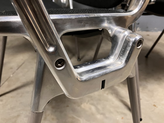 Image 1 of Giancarlo Piretti Castelli DSC 106 Stoelen met Armleuning