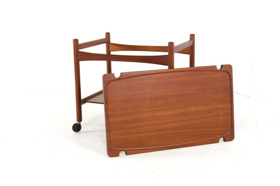Image 1 of Hans J. Wegner voor Andreas Tuck trolley vintage Deens design