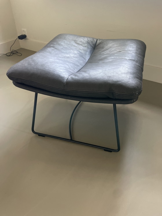 KFF - Arla Lounge sled base with footstool – Armchairs, Metal, Textile (photo 6 of 6)