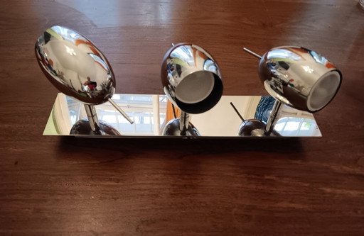 Lumess Applique Type 51686 - Chrome, 3-feux, Design Vintage