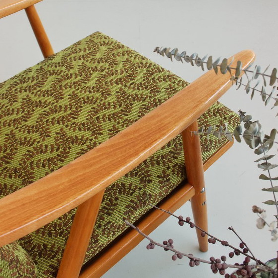Image 1 of Een paar fauteuils uit het midden van de 20e eeuw, Tsjechoslowaakse TON-fabriek, vintage jaren 60/70.