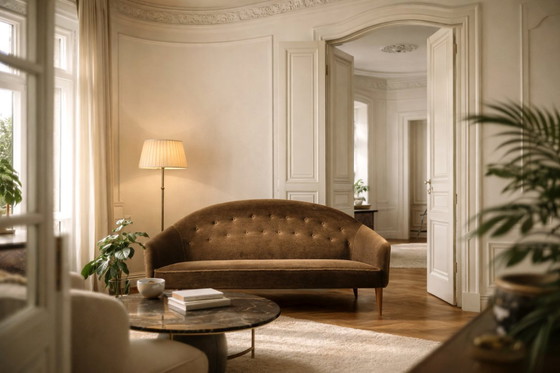 Image 1 of Vintage Mid-Century Scandinavian Modern Paradiset Sofa by Kerstin Hörlin-Holmquist for Nordiska Kompaniet, 1950s