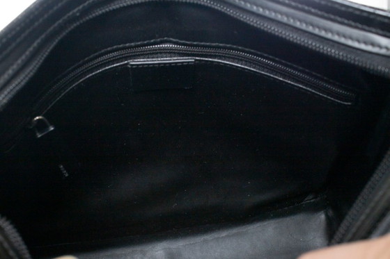 Gucci, bolso G negro en piel nobuk. – Bolsos de hombro, Calfskin (photo 11 of 12)