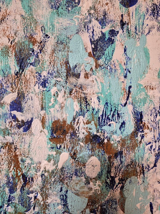 Abstract Modern Art - Abstract843 – Paintings & Drawings, Canvas (photo 4 of 7)