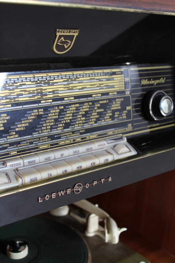 Image 1 of Meuble radio vintage, meuble audio, meuble musical