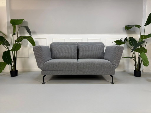 Brühl Moule Canapé Grau Schlafsofa Designer Ausstellungsstück
