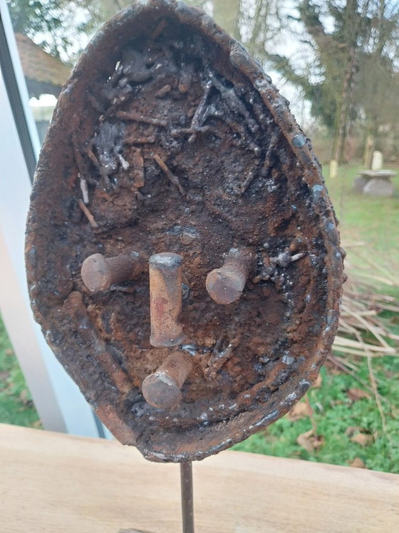 Portrait – JLB, Beeldhouwkunst, Iron, Wood (photo 6 of 12)