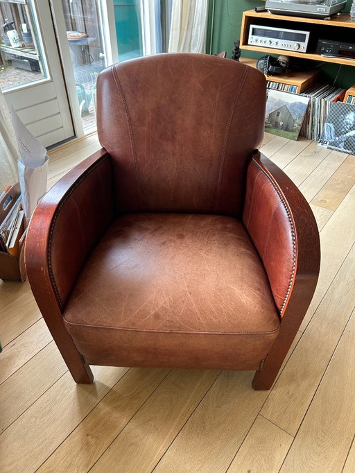 2 chaises Finsbury art déco