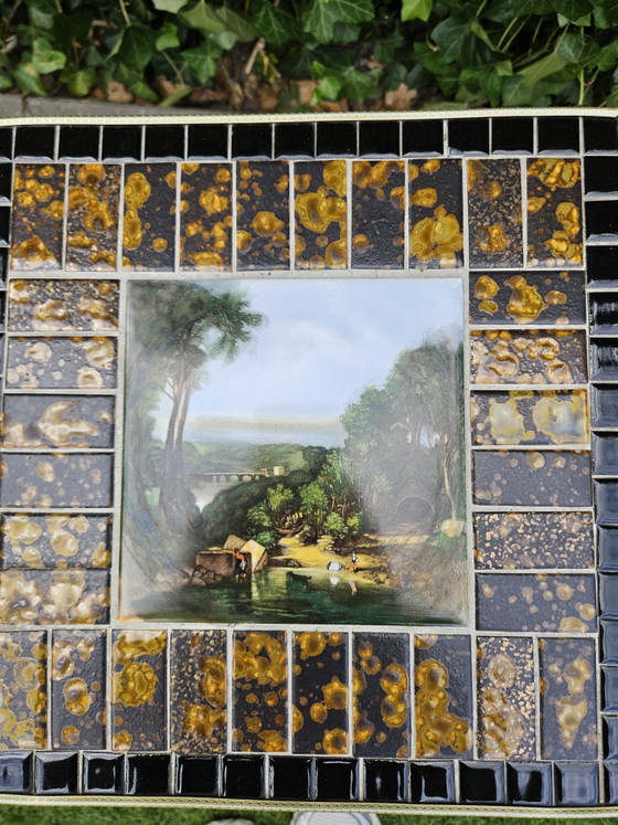 Vintage Bijzettafel Jaren 70 – Ceramic, Metal (photo 3 of 7)
