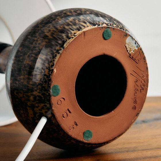 Image 1 of MK10728 Lampada da tavolo in ceramica Model 653 di Jette Hellerøe per Axella