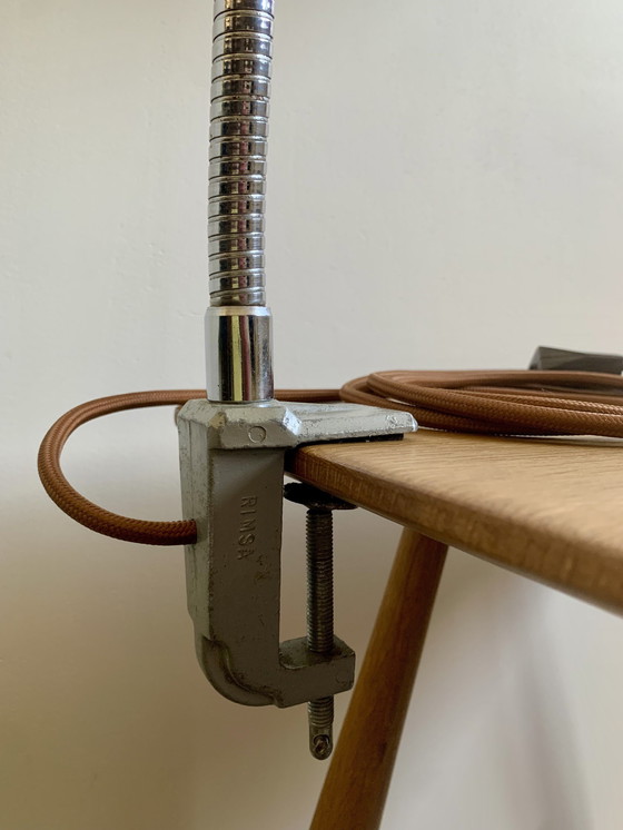 Image 1 of Gele Italiaanse Design Tafellamp | Rimsa 1960