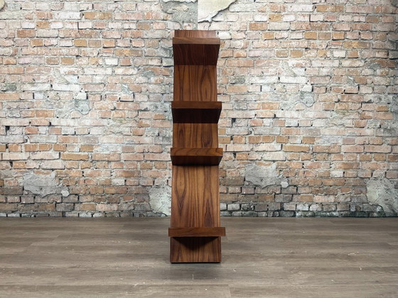 Libreria Inclinata di Design - Legno | Mid Century, Librerie, Marrone, Minimalisme (foto 5 di 5)