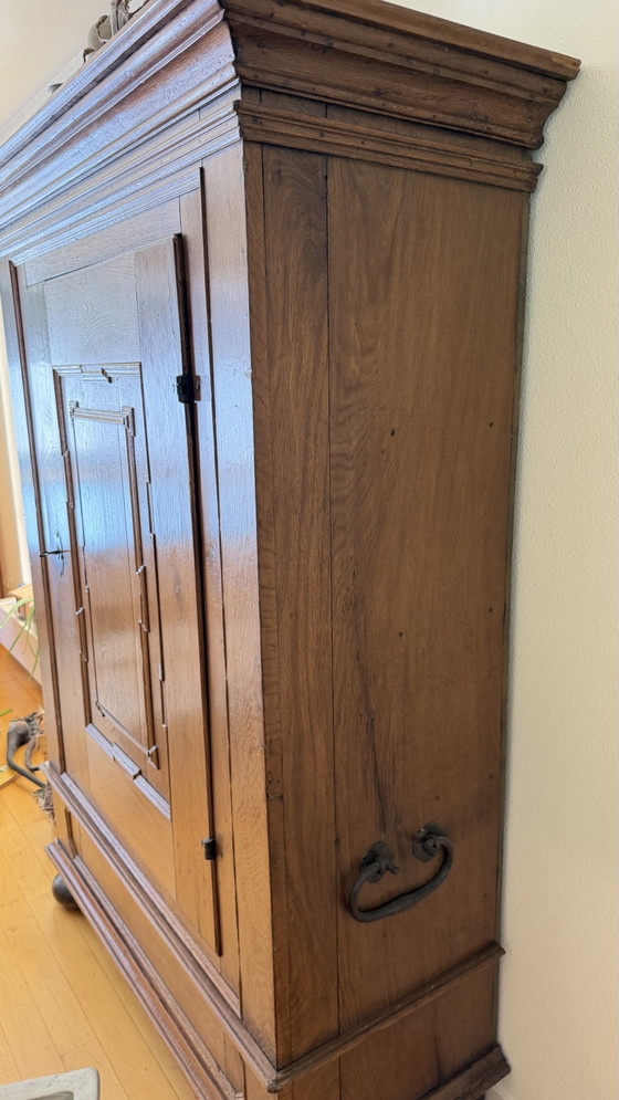 Ancienne Armoire Hollandaise en Chêne S'intègre au Design Moderne Urgent – Meubles de rangement, Iron, Wood (photo 10 of 11)