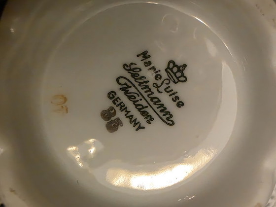 Image 1 of "Prachtig en compleet 10-persoons koffie-/theeservies (mix van Seltmann Weiden Marie-Luise en bijpassend Ćmielów). 