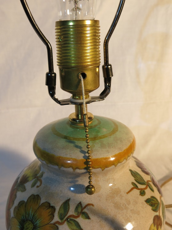 Image 1 of Vintage Plate Lamp