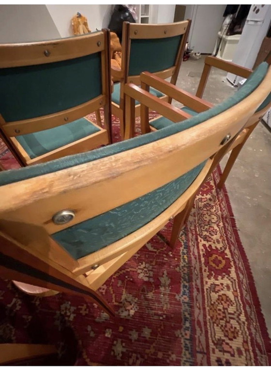 Image 1 of Vintage Tijsseling stoelen - Mid-Century Design