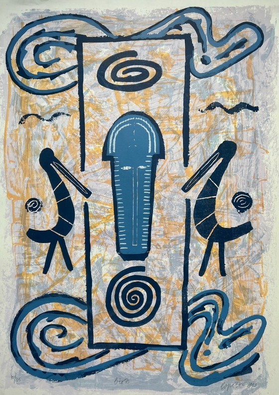 Image 1 of Sérigraphie Bettina Lopetro