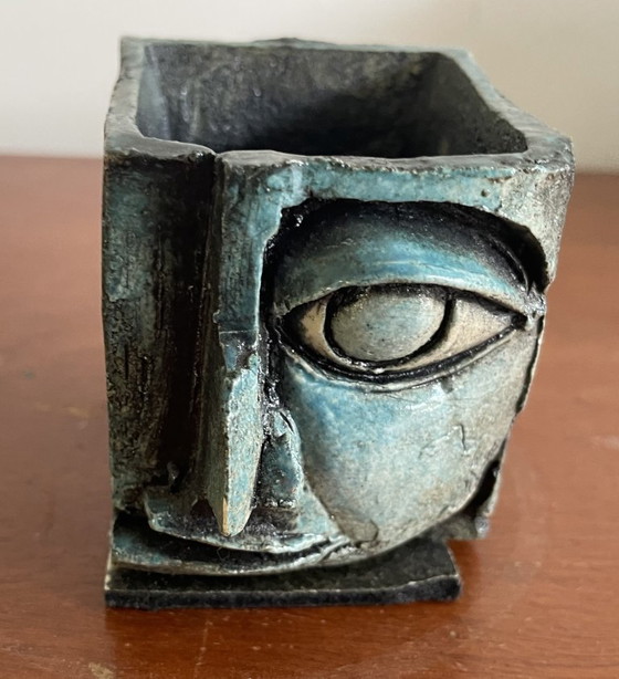 Image 1 of Jaroslav Safr - Tre teste o volti scultorei in ceramica artistica