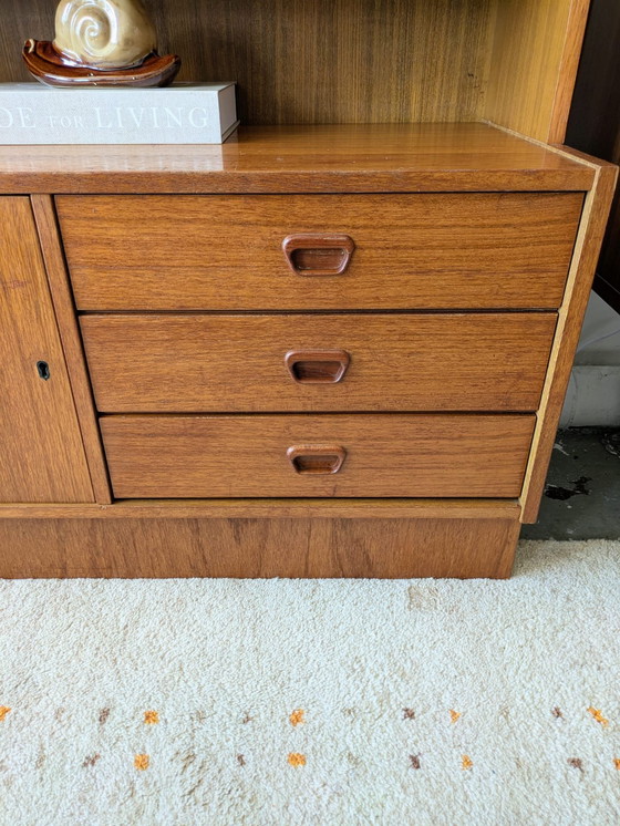 Image 1 of Vintage midcentury wandkast, wandmeubel 