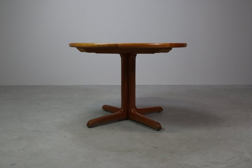 Table de salle à manger extensible en pin massif de style scandinave