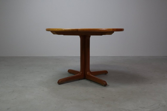 Image 1 of Scandinavian solid pine extendable dining table