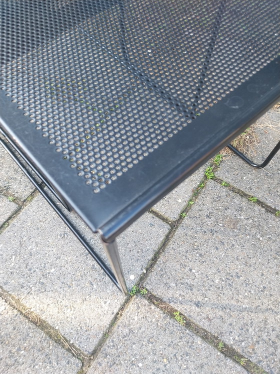 1 x set di 2 tavolini nesting mimiset vintage IKEA anni '80 – Metallo (photo 6 of 6)