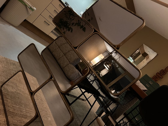 Image 1 of Goudkleurige spiegel mat