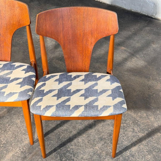 Image 1 of Set of 4 Elliotts of Newbury Teak Dining Chairs, 1960s