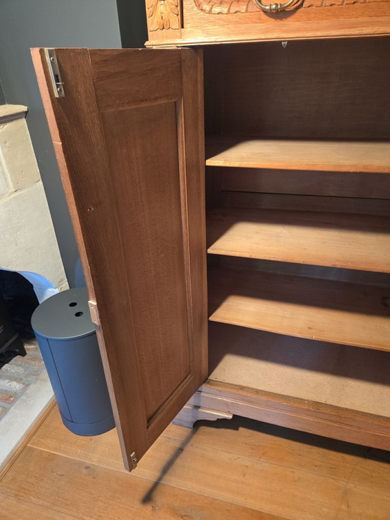 Armoire type  bonheur du jour et ses 2 clés – Meubles de rangement, Bois, Laiton (photo 4 of 10)