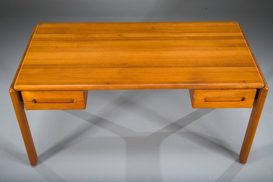 Image 1 of Vintage Danish Cabinetmaker Desk in Teak, 1950s