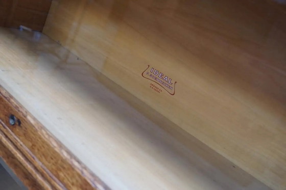 Image 1 of Librería de roble alemán con puertas correderas al estilo de Globe Wernicke, ca. 1900