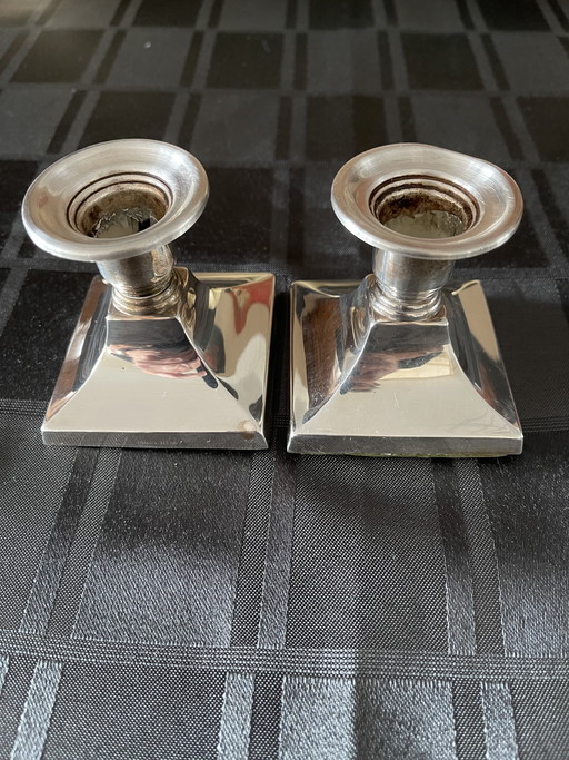 Set aus Kerzen aus 925er Sterlingsilber