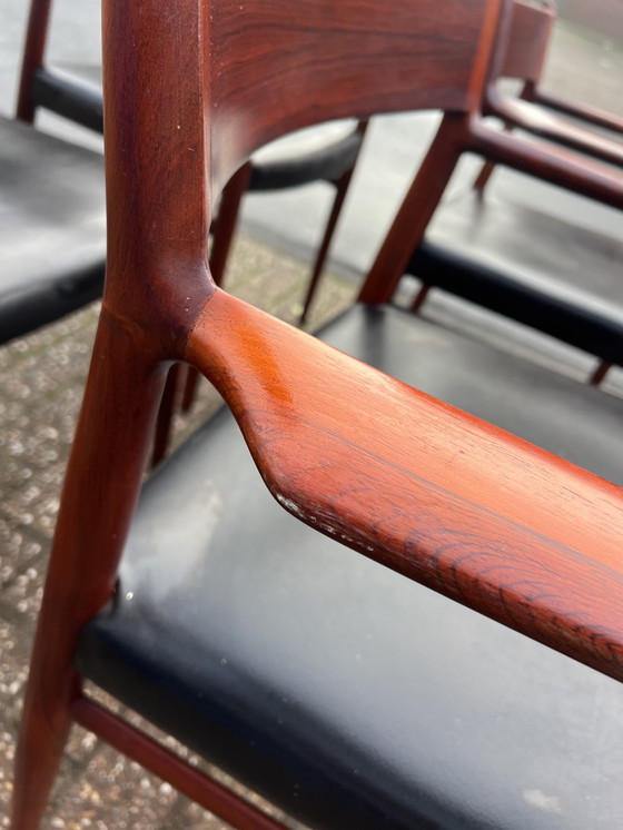 Image 1 of 8 x Arne Vodder modello 418 in palissandro