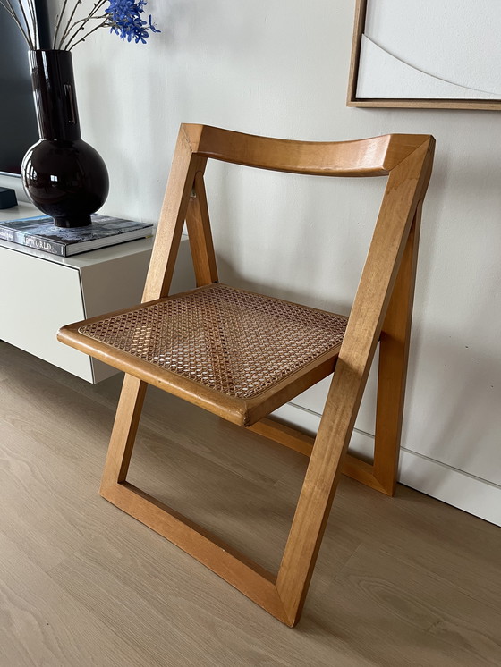 Image 1 of Vintage klapstoel | ‘Trieste’ by Aldo Jacober and Pierangella d’Angello for Bazzani