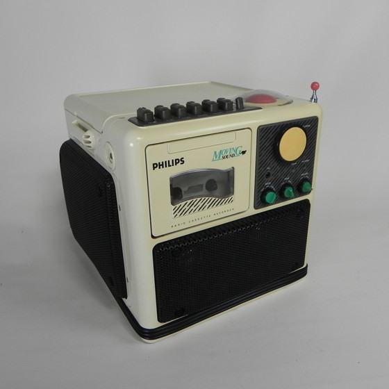 Image 1 of Philips Würfelradio Moving Sound, 1980er Jahre
